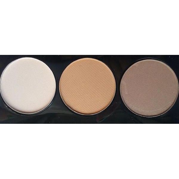 Сухой корректор для лица и тела Палитра 3в1