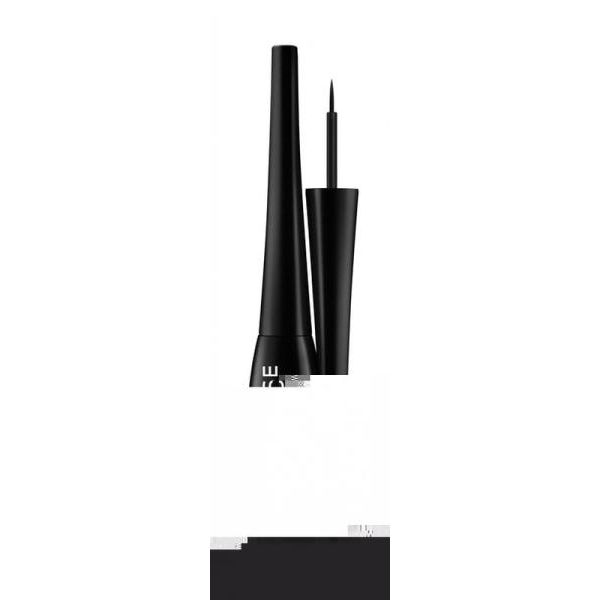 Подводка Е-Лайнер Жидкая Тонкая кисть (Black) Eyeliner Liquid 
