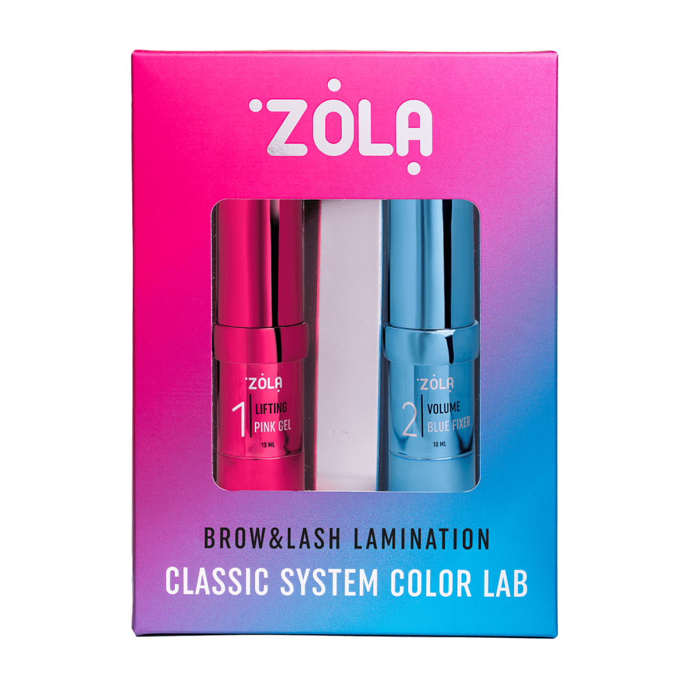 ZOLA Набір для ламінування BrowLash Lamination Classic System Color Lab