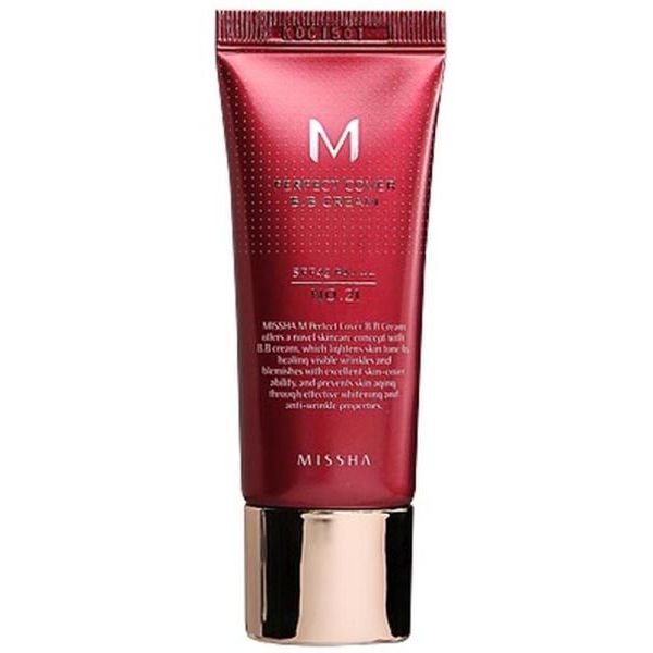 Missha Perfect Cover BB Cream SPF42 No.21 20 мл (Light Beige)