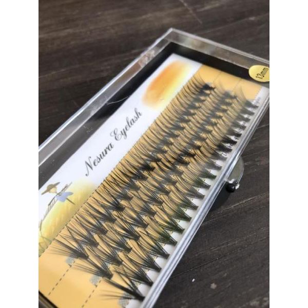 Nesura Безузелковые ресницы, густота 20D