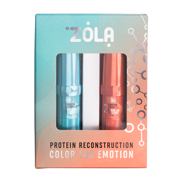 ZOLA COLOR LAB EMOTION Набір для ламінування Brow  Lash Protein Reconstruction System