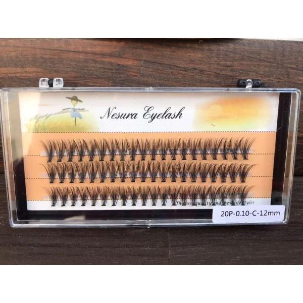 Безузелковые ресницы, густота 20D