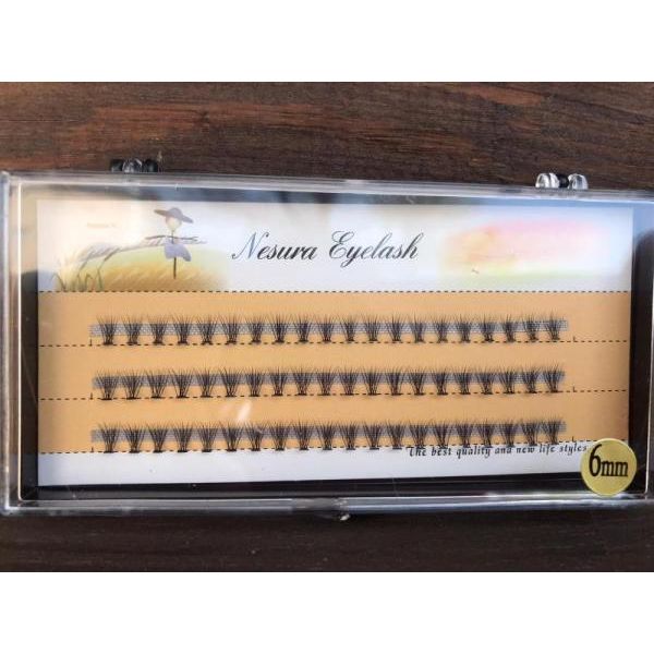 Безузелковые ресницы, густота 10D