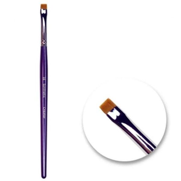 Creator кисть Synthetic 16, прямая, плоская