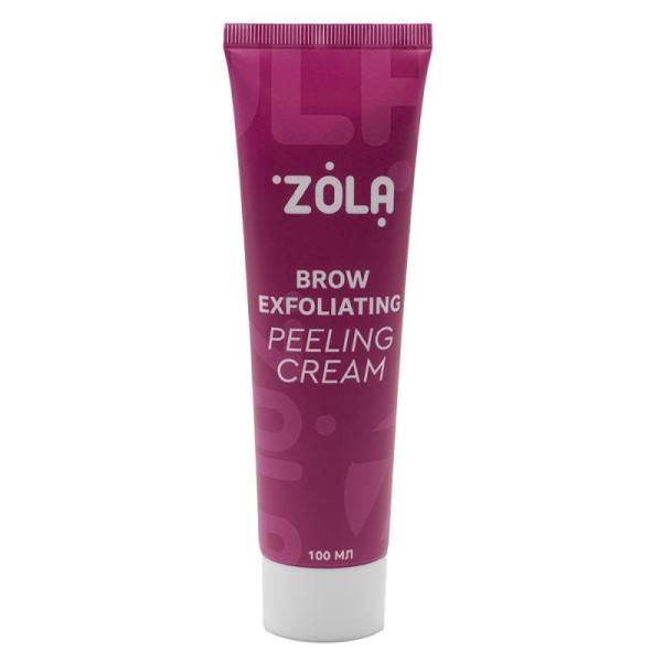 Zola Крем-скатка для бровей Brow exfoliating peeling cream 100 ml
