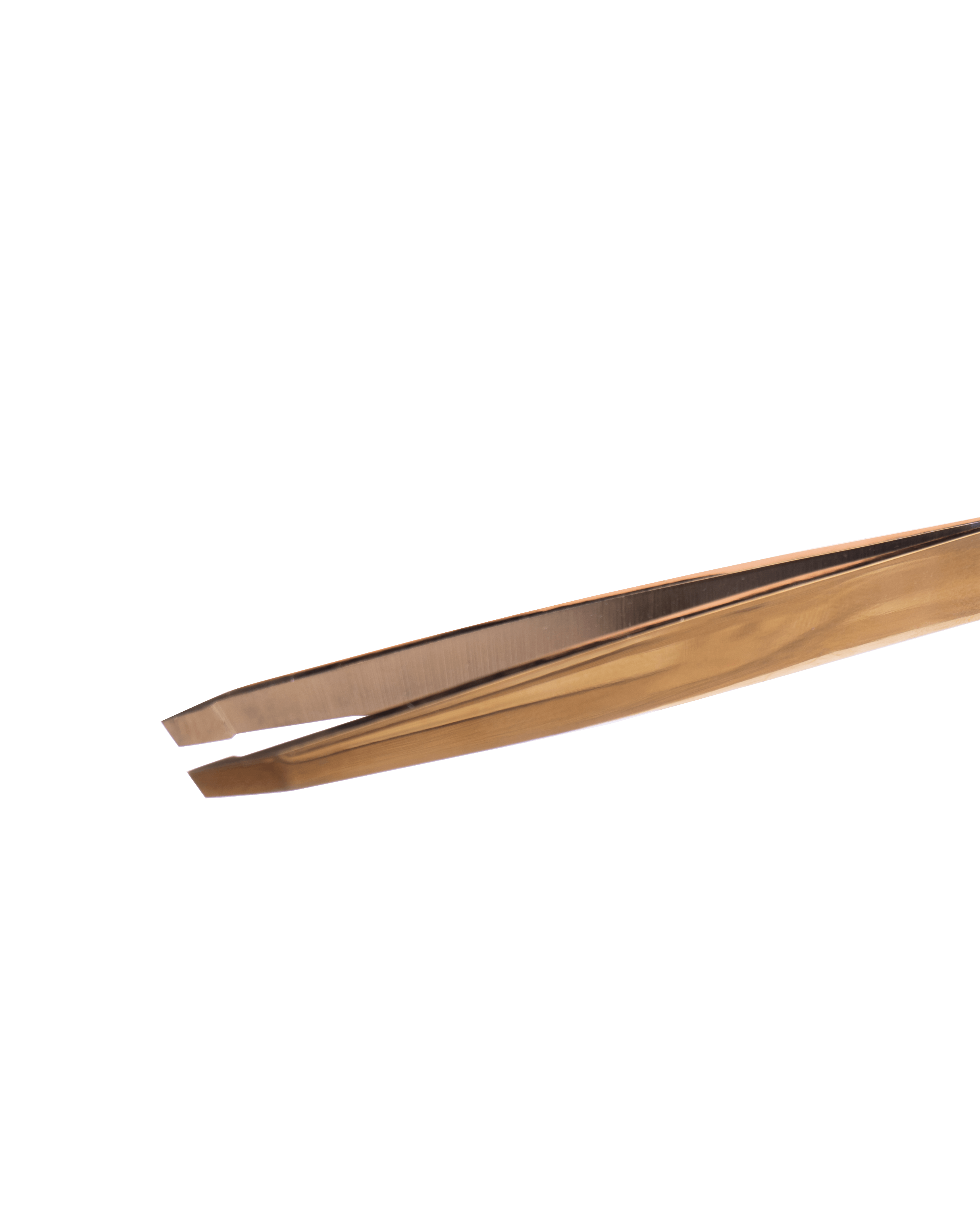 ZOLA Пінцет професійний для брів GOLD (скошений)