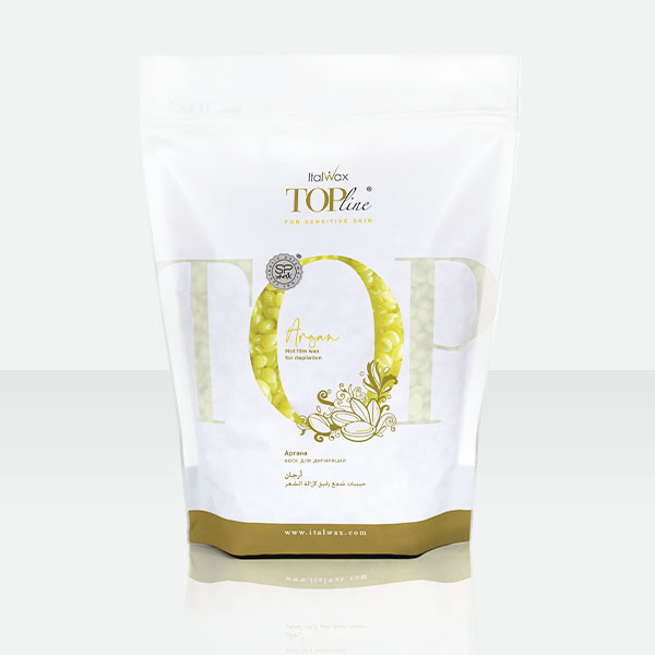 Italwax воск в гранулах Top Formula Аргана, пакетик 100 грамм