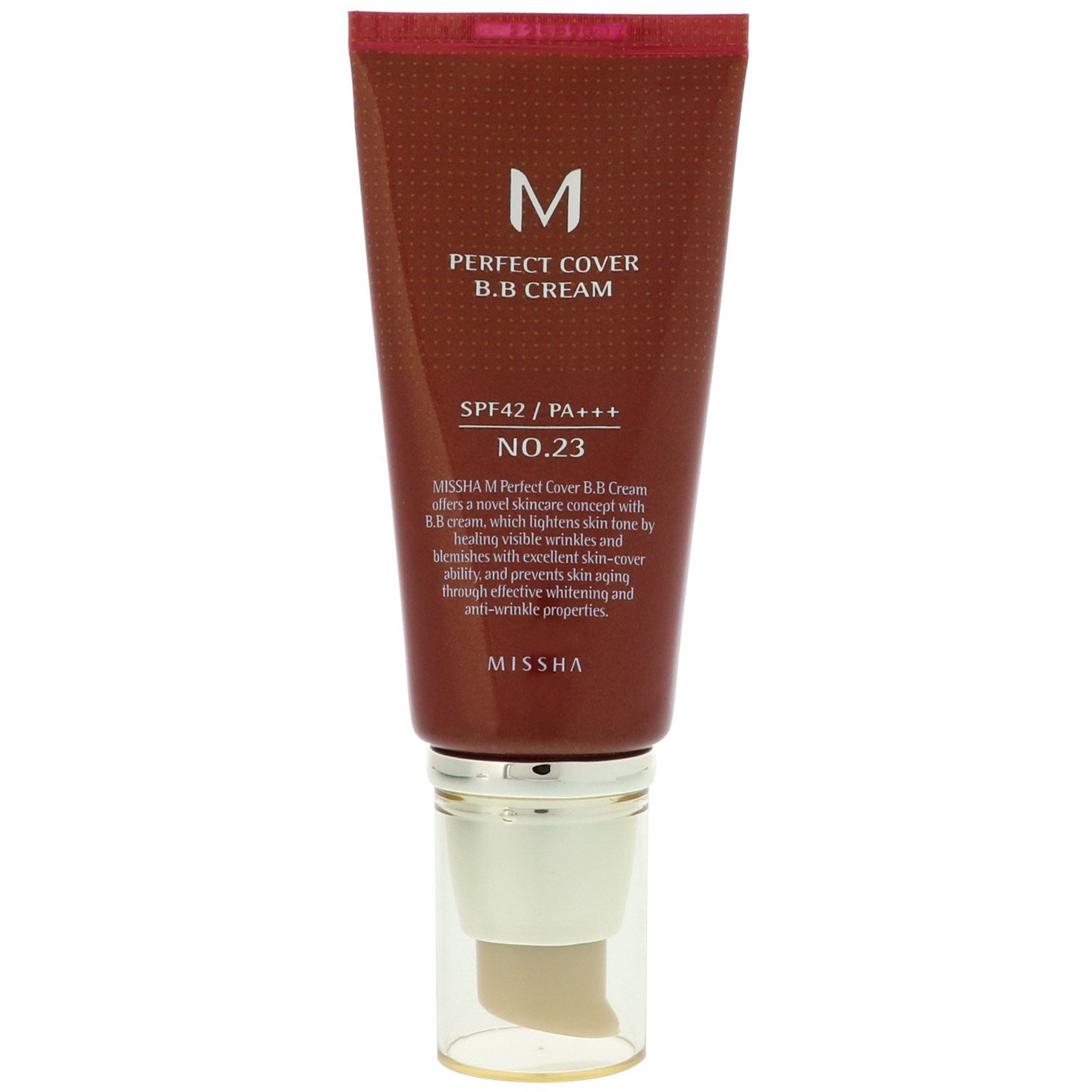 Missha Perfect Cover BB Cream SPF42 No.23 20 мл (Natural Beige)