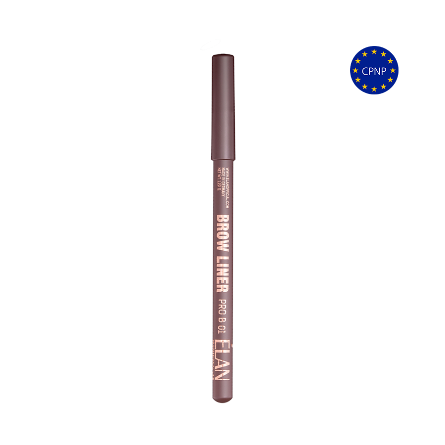 ELAN Elan Пудровий олівець для брів Brow Liner PRO B 01 medium brown