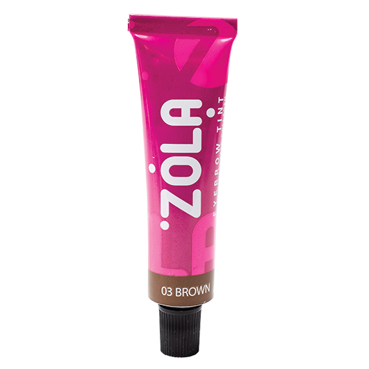 ZOLA 03 Фарба для брів із колагеном Eyebrow Tint With Collagen 15ml 