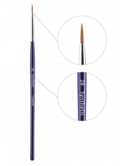 Creator кисть Synthetic 28, круглая тонкая