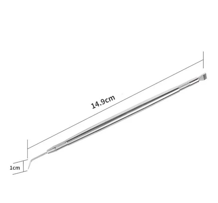 МФИ серебристый с щёточкой