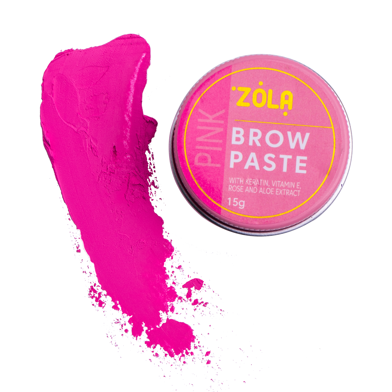 ZOLA контурна паста для брів (Рожева)