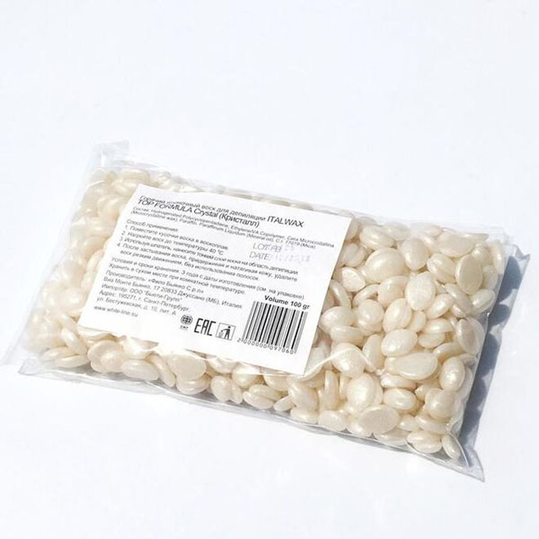 ItalWax воск в гранулах Top Formula Кристал, пакетик 100грамм