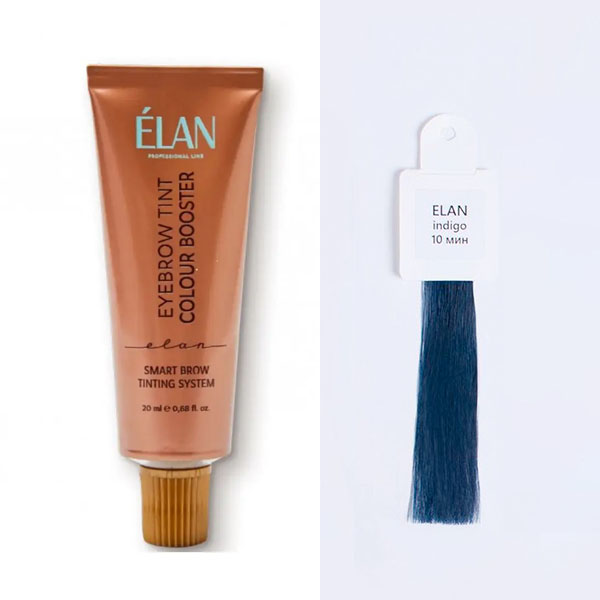Бустер-концентрат EYEBROW TINT COLOUR BOOSTER: усилитель цвета краски для бровей, 06 INDIGO, Elan,