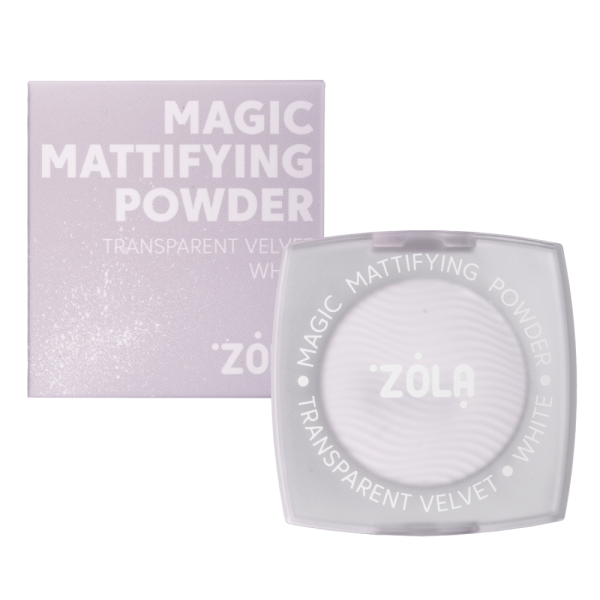 Zola пудра Magis Mattifying Powder WHITE