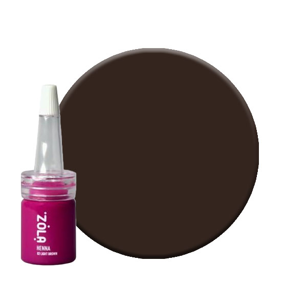 ZOLA-Zola Хна профессиональная для бровей 5 гр, - 07 EBONY BROWN Zola Хна профессиональная для бровей 5 гр,